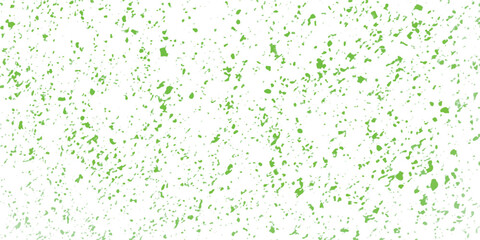 Aufkleber - Green abstract texture of splattered spots creating an organic and artistic pattern on a white background for design projects
