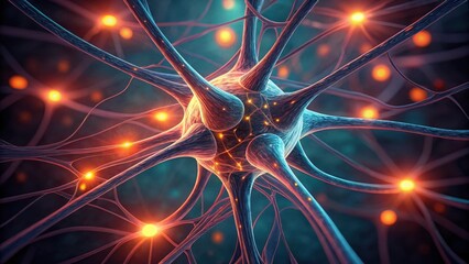 Poster - Glowing Synapses of a Neural Network in Gigapixel Detail