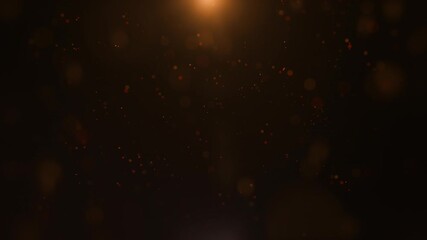 Wall Mural - Fire Abstract Motion Flow Particles Sparkles Looped Cinematic Background Alpha Channel