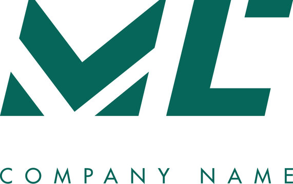 Creative Abstract Initial MC Letter Logo Design