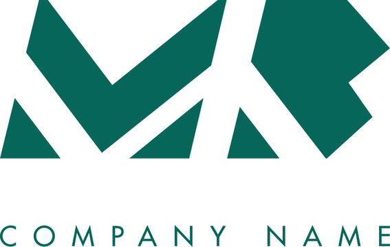 Creative Abstract Initial MB Letter Logo Design