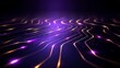 © Nipaphorn - Abstract high speed data transfer with ultra fast broadband digital cyber tech motion luminous connections neon pathways and futuristic tech grid vibrant colors and dynamic flow. Rapid