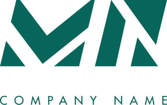 Creative Abstract Initial MR Letter Logo Design