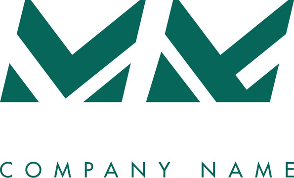 Creative Abstract Initial MX Letter Logo Design
