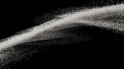 Fototapete - Abstract design of particles in motion.