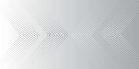 Aufkleber - Abstract arrow striped line direction geometric design. modern technology creative Trendy background. abstract grey gradient background design business banner pattern, template, Vector illustration.