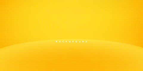 Poster - yellow background abstract with Gradient in empty room studio, Yellow empty room studio gradient used for background, yellow background studio with shine use for product shooting.