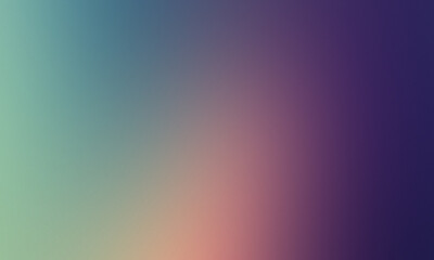 Poster - Gradient of Serenity A Captivating Blend of Tranquil Greens and Purples Seamlessly Merging into a Dreamlike Ambiance Evoking Peace Calm and Creative Inspiration A Stunning Visual Symphony