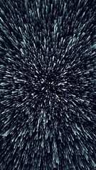 Wall Mural - Star space effect on dark background. Tunnel effect. Flight into the space. 4K animation. Abstract dark blue background. Traveling through star fields in space star burst light