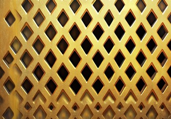 Metal texture background in gold.Panorama gold texture