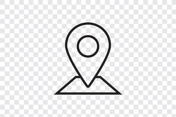 Poster - navigation route icon sign vector
