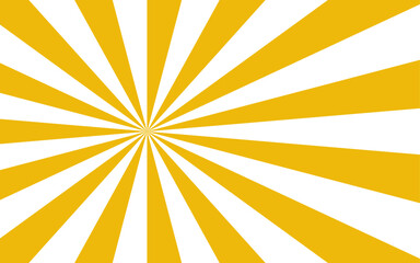 Aufkleber - Abstract background with Classic vintage sun rays swirling pattern background. Vintage beam sunburst texture. Burst sunrise sunbeam element spiral striped sunray template. Yellow and white twisted