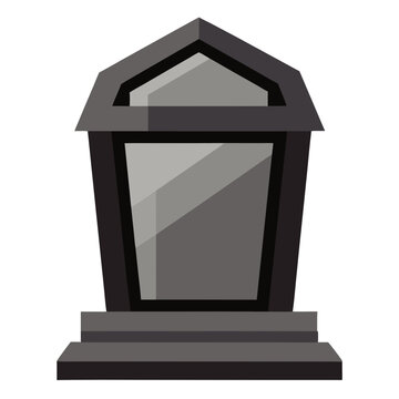 Sealed Tomb  Vector Religious Easter Symbol for Microstock Graphics