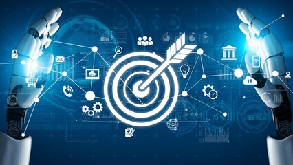 Poster - Target audience analysis, customer segmentation, personalized marketing, audience targeting strategies, and marketing efficiency improvement through smart customer profiling. Muxer