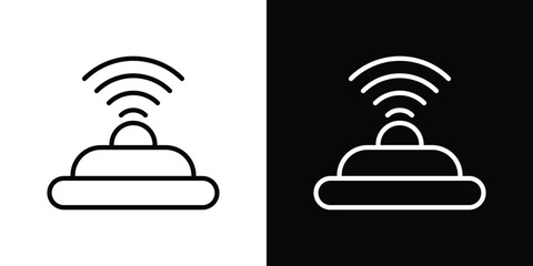Infrared icon. Simple thin line, outline vectors