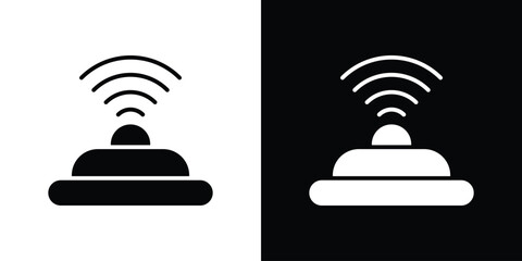 Infrared icon Vector Silhouette for graphic and web design collection