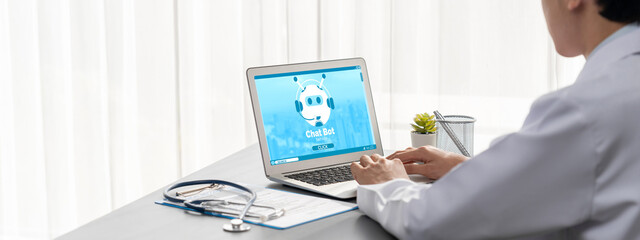 Poster - Chatbot software application for brisk online business that automatically reply to customer questions