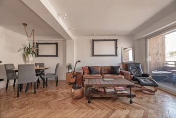 Aufkleber - Typically, the sofa faces a focal point, such as a fireplace or television.
