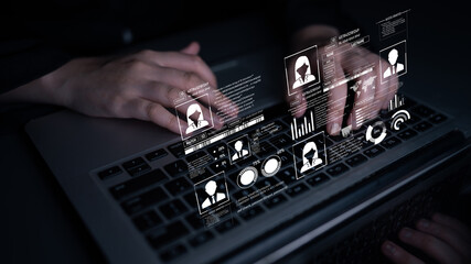 Poster - ID security ensures personal data protection with secure login systems, digital identity safeguards, and privacy best practices to prevent identity theft online. Latch