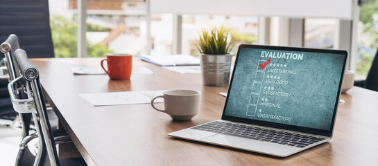 Poster - Customer satisfaction and evaluation analysis on modish software computer for marketing strategy planning