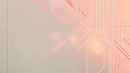 Poster - Abstract technology design background