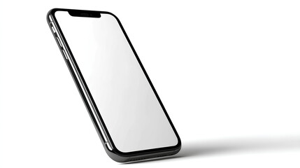Poster - A a phone in a white background