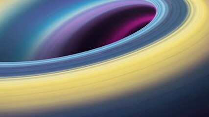 Poster - Cosmic Swirl: An abstract cosmic swirl, an iridescent vortex of color evokes a sense of motion and dimension, its mesmerizing spiral pattern draws the eye into its infinite depths.