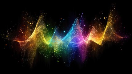 Fototapete - Vibrant abstract design with swirling patterns.