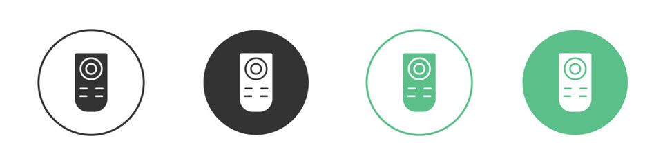 Remote control icon symbol illustration doodle set. EPS10