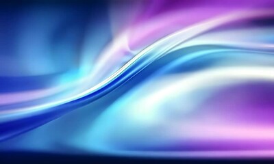 Poster - fluid motion patterns create vibrant colors and dynamic visuals at night