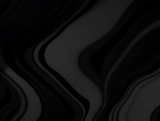Poster - Abstract Dark Swirls with Subtle Gradations for Sophisticated Designs