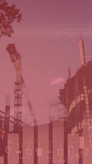 Poster - Statistical data processing against construction site