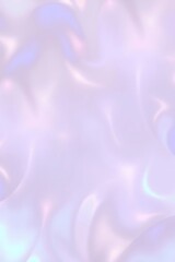 Poster - Gentle gradient wave texture with holographic iridescent highlights