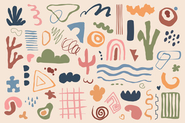 Poster - Abstract Colorful Shapes Pattern Design