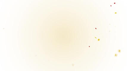 Wall Mural - Colorful flower explosion with soft petals on a pastel colored background