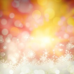 Wall Mural - glowing christmas background