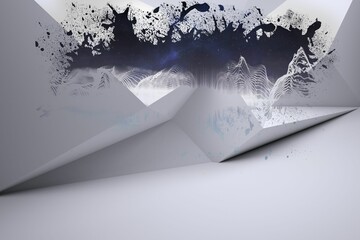 Poster - Splash showing energy wave