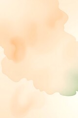 Poster - Watercolor effect pastel peach background for branding presentation design