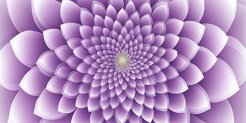 Poster - Abstract Purple Flower Spiral Design Perfect for Backgrounds and Textures