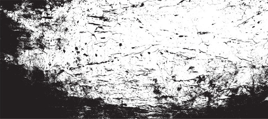 Wall Mural - distress overlay texture scratches black vintage design element in old distressed paper or border il