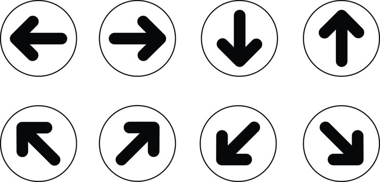 this is an arrow icon design, arrow icon for app, direction icon. group set arrow icon.