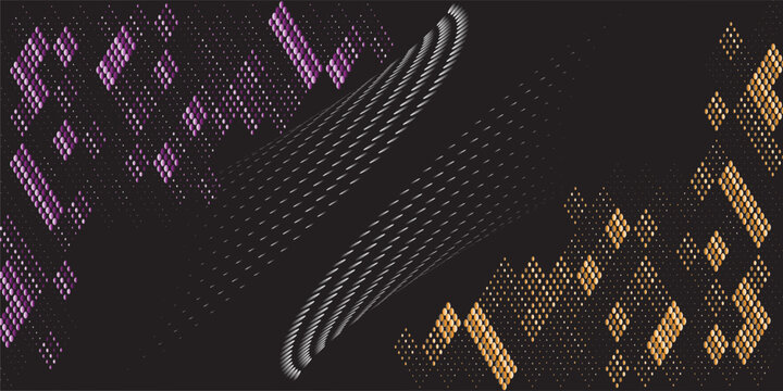 Halftone dots anime red-yellow speed line Anime for comicnd,Hi-tech Digital and Communication Concept design,Free Space For text in put,Vector illustration.vektor abstrak desain grafis trendi.