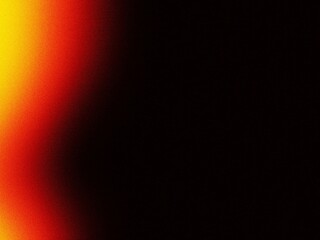 Aufkleber - Abstract orange and black gradient background.