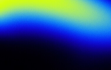 Aufkleber - Abstract blue and yellow gradient background.