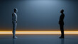 © Kevin - Human Versus Artificial Intelligence Symbolic Encounter