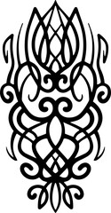 Poster - Ornamental decorative vintage design element.