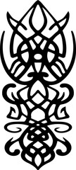 Poster - Ornamental decorative vintage design element.
