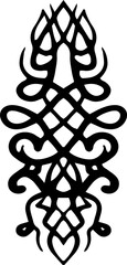 Poster - Ornamental decorative vintage design element.