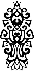 Poster - Ornamental decorative vintage design element.