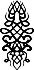 Poster - Ornamental decorative vintage design element.